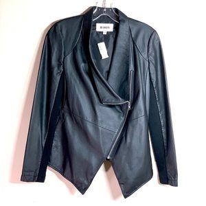 💕HP💕Gabrielle Vegan Black Leather Jacket Dakota